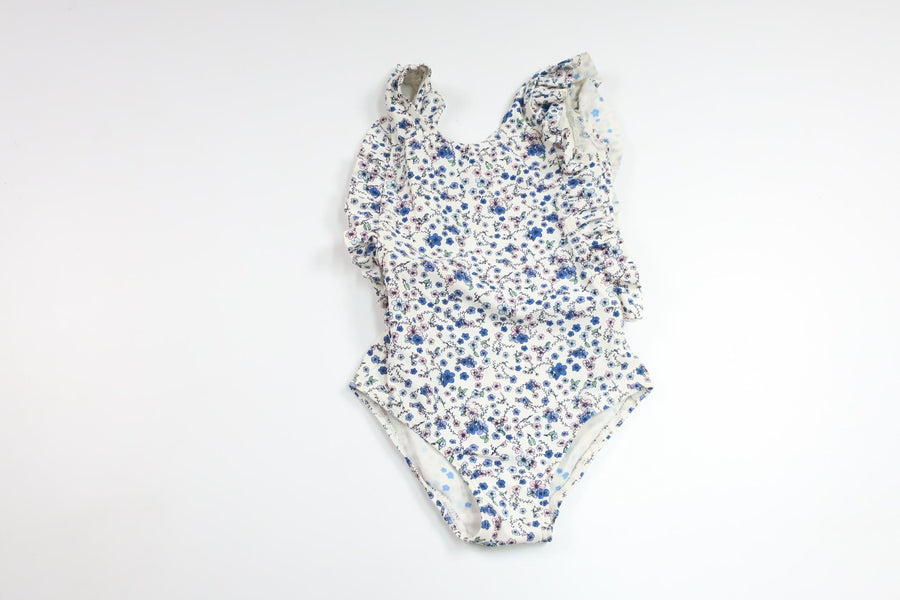 Badedragt fra Name It - Størrelse 74/80 - Hvid