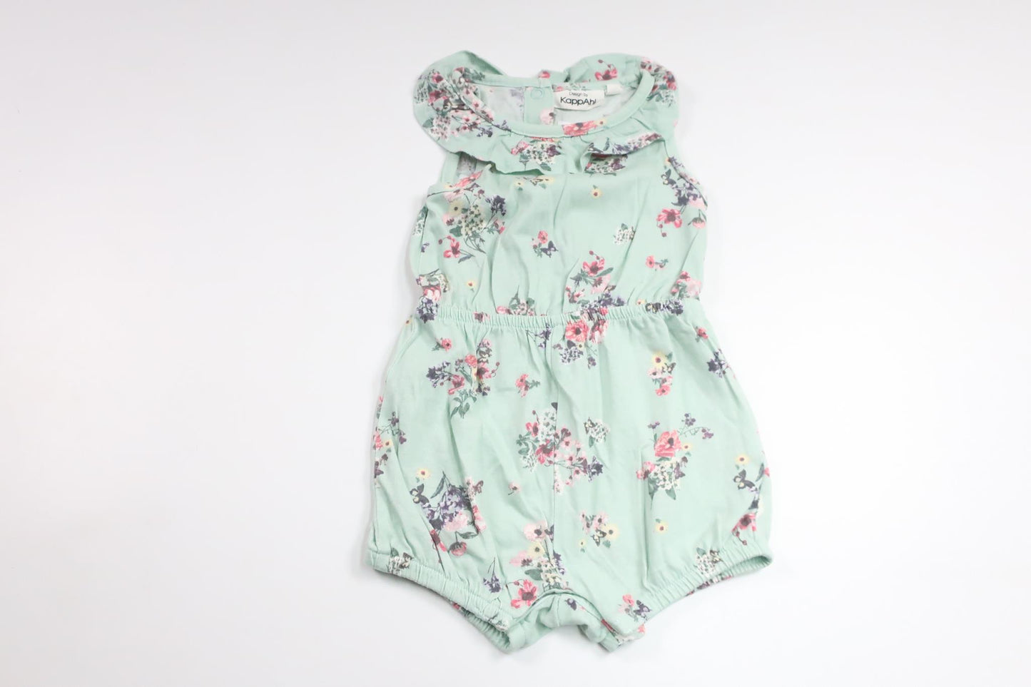 Blomsterjumpsuit fra Kappahl - Størrelse 68 - Blå