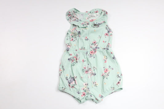 Blomsterjumpsuit fra Kappahl - Størrelse 68 - Blå