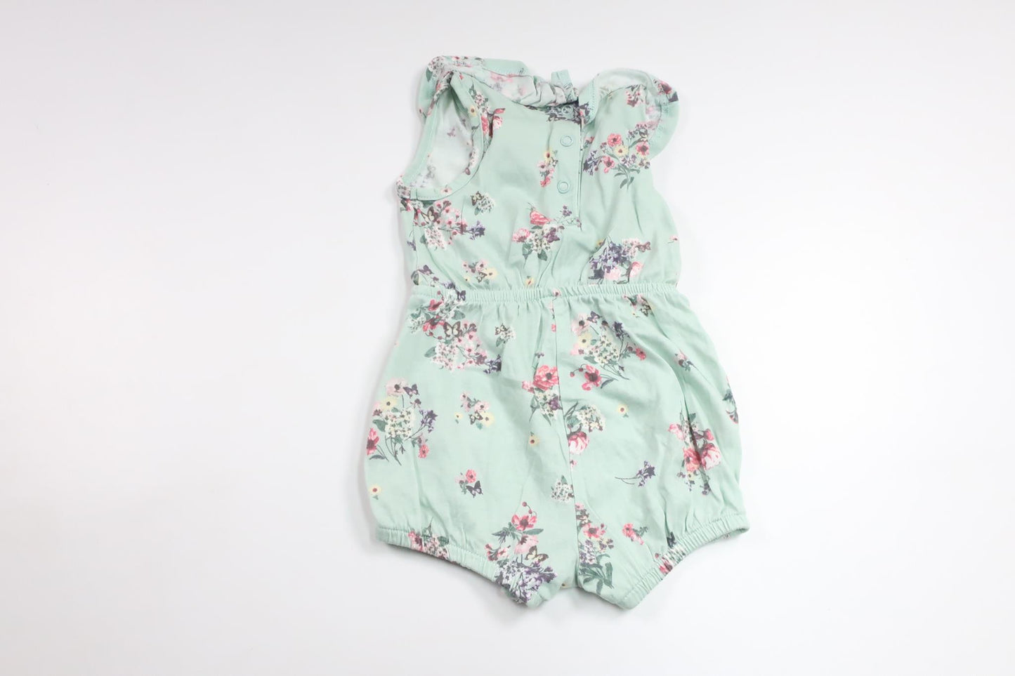 Blomsterjumpsuit fra Kappahl - Størrelse 68 - Blå
