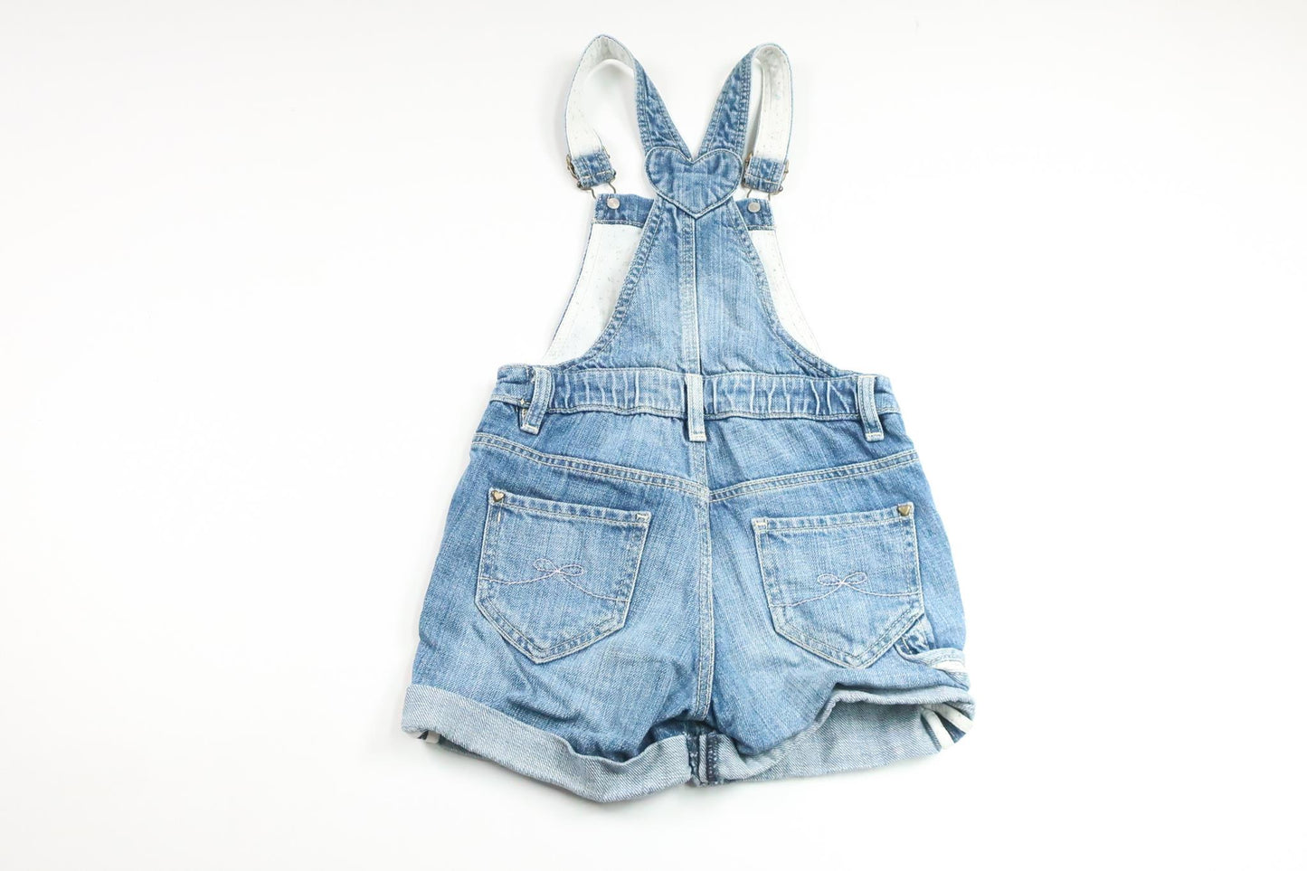 Strømpeholdershorts fra Detroit - Størrelse 98/104 - Denim