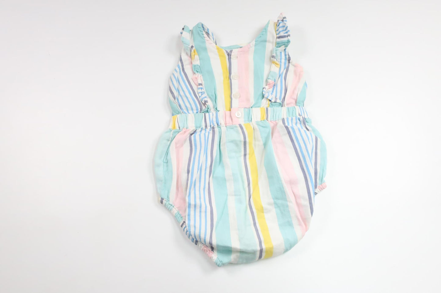 Stribet bodysuit fra Carter's - Størrelse 74 - Multifarvet