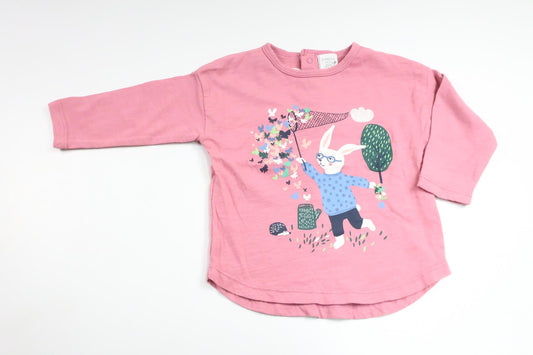 Sweater fra Lindex - Størrelse 74 - Lyserød