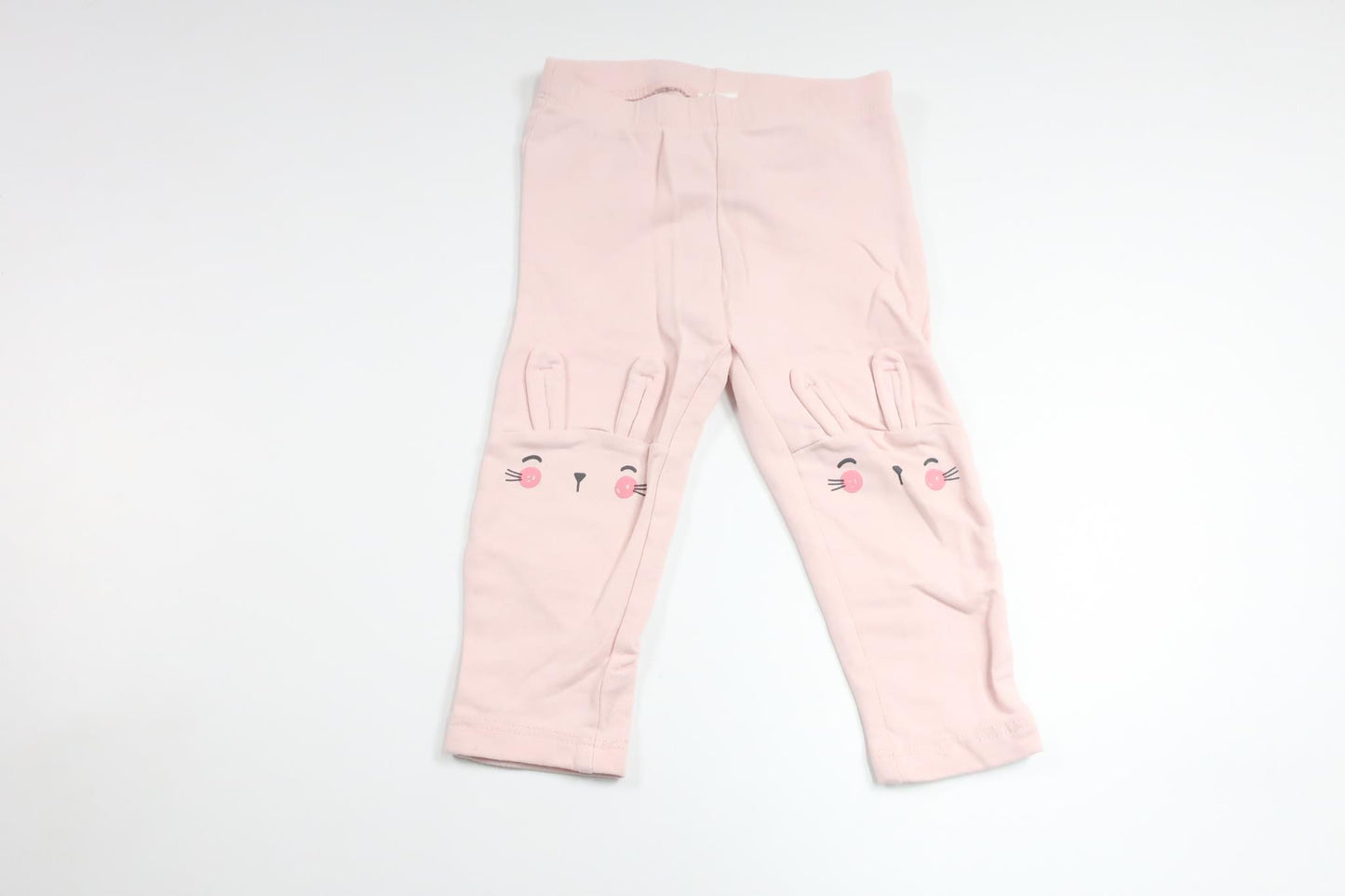 Bukser med kaniner fra H&M - Størrelse 80 - Pink