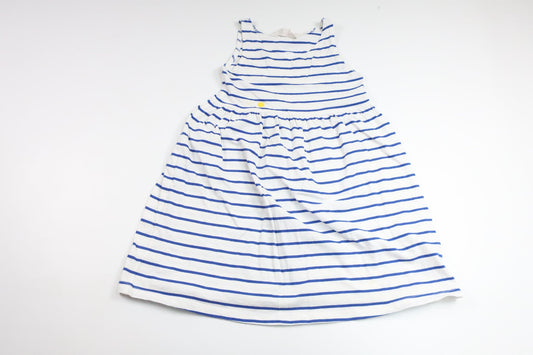 Stribet kjole fra H&M - Størrelse 98/104 - Hvid