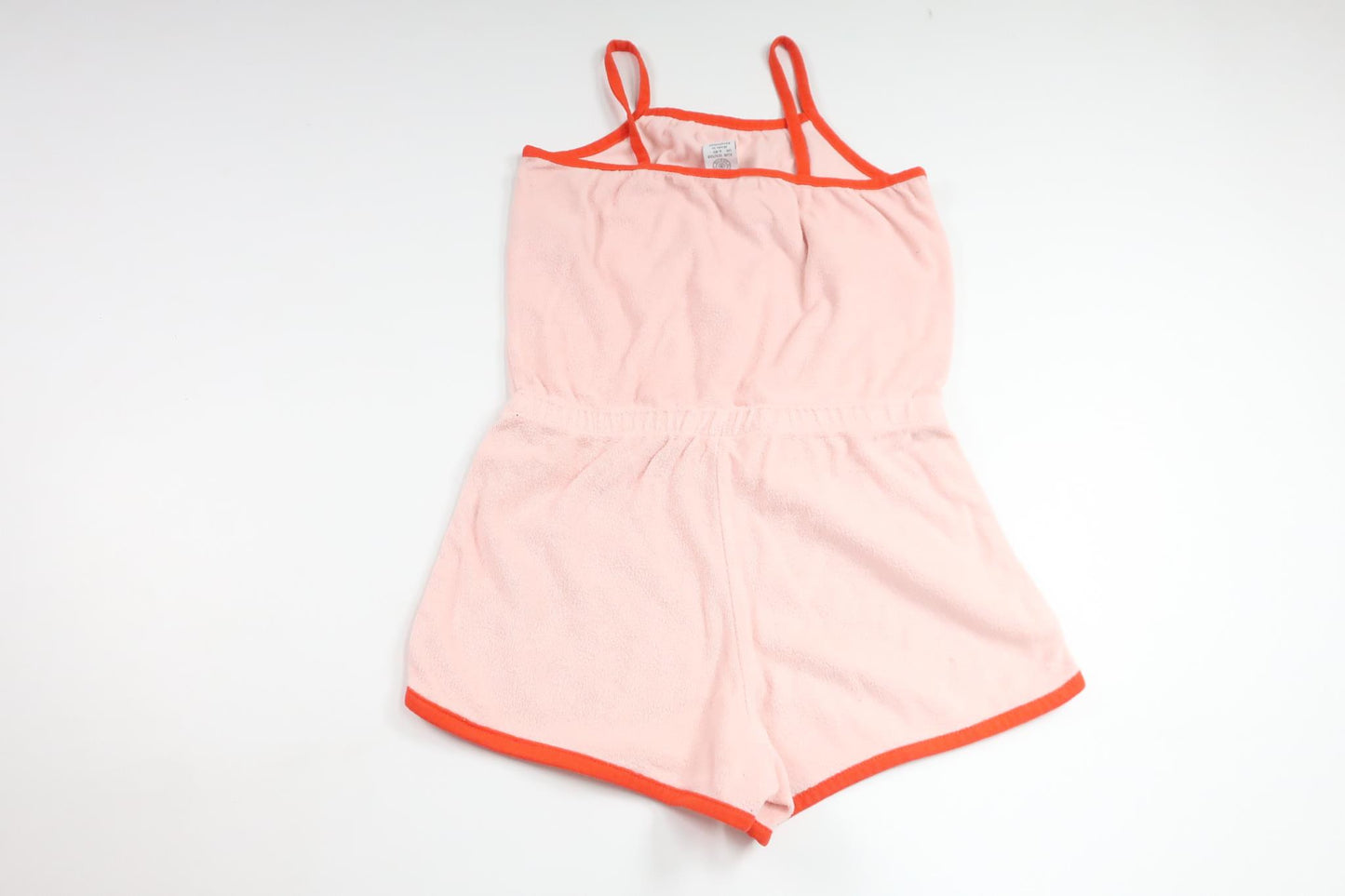 Frottéjumpsuit fra Lindex - Størrelse 122/128 - Lyserød