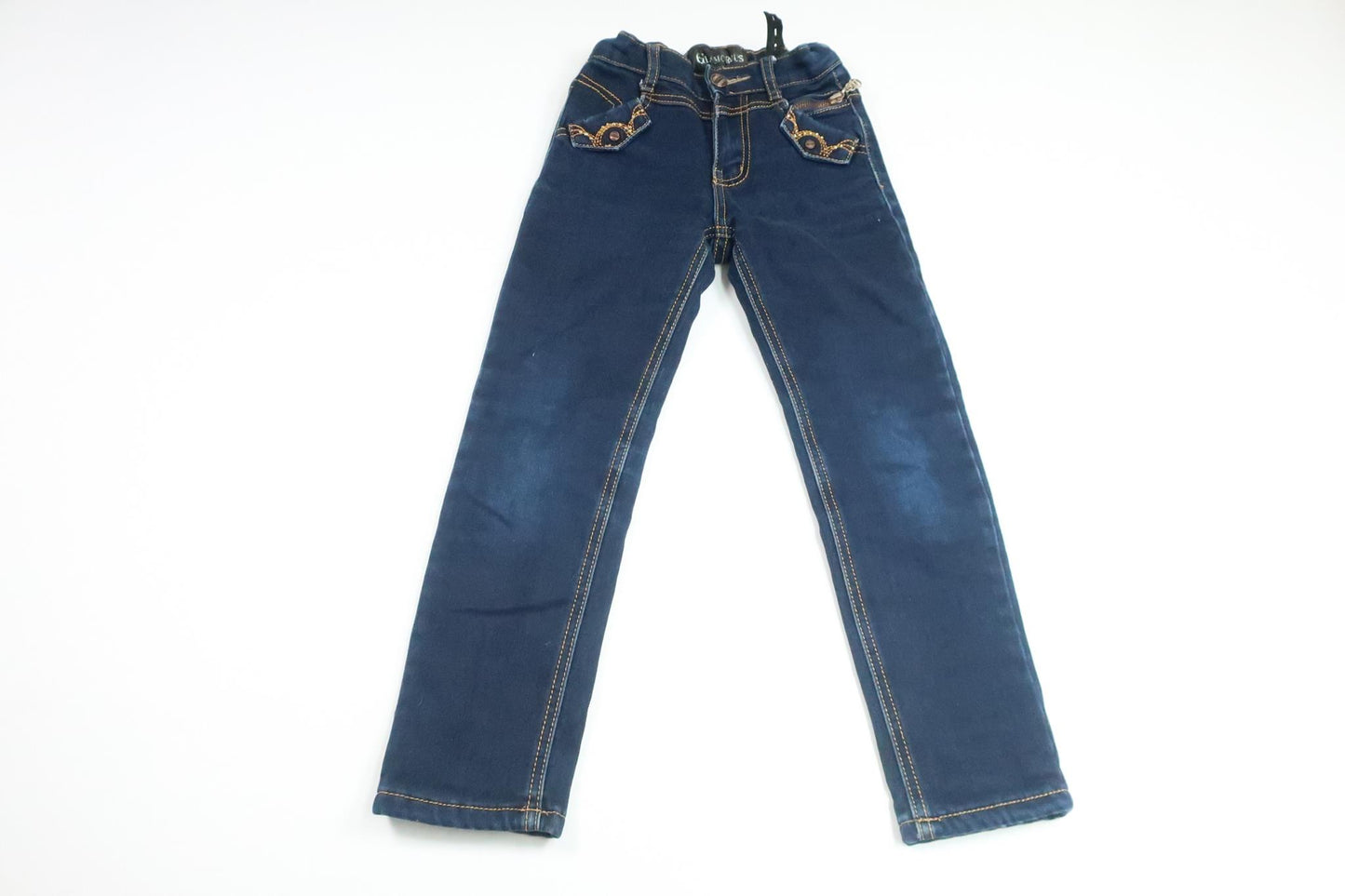 Fleeceforede jeans fra Glamorous - Størrelse 122/128 - Denim