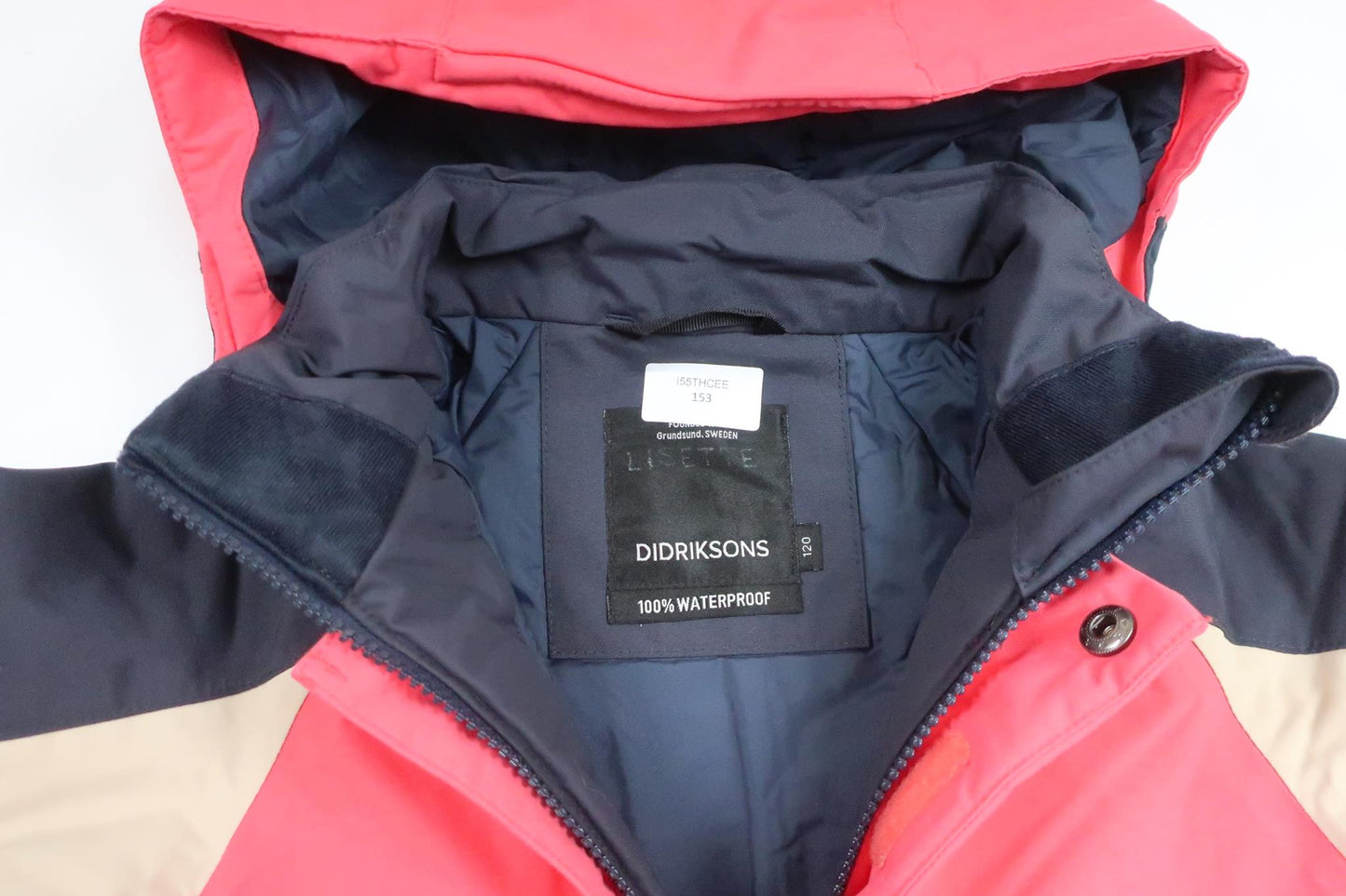 Vinterjakke fra Didriksons - Størrelse 120 - Lyserød