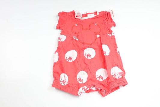 Heldragt med Mickey Mouse fra Adidas - Størrelse 68 - Rød