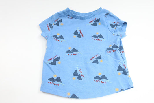 T-shirt fra Cubus - Størrelse 74 - Blå