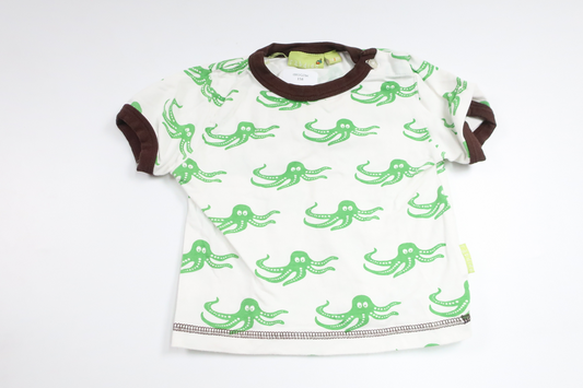T-shirt fra Rabdido - Størrelse 74/80 - Hvid