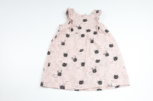 Kjole fra H&M - Størrelse 74 - Lyserød