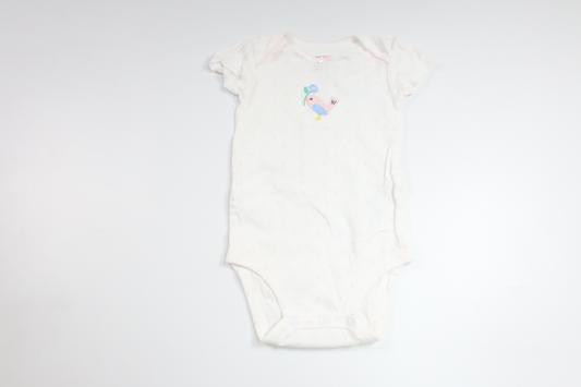 Bodysuit fra Carter's - Størrelse 68 - Hvid