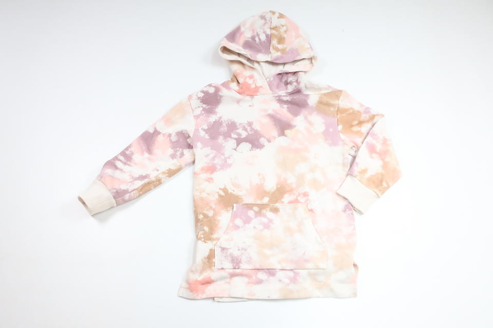 Sweatshirtkjole fra H&M - Størrelse 110 - Multifarvet