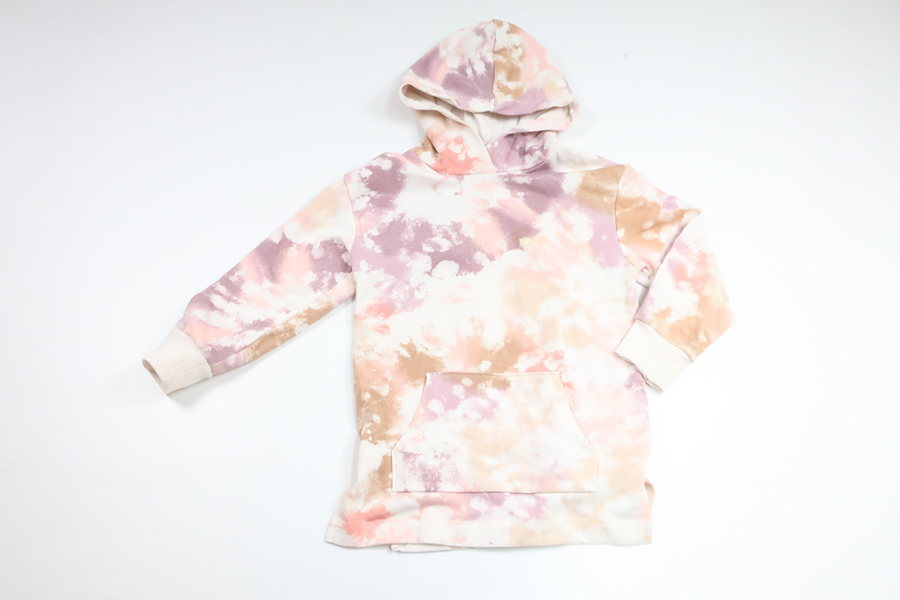 Sweatshirtkjole fra H&M - Størrelse 110 - Multifarvet