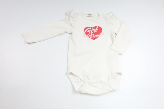 Bodysuit fra Kappahl - Størrelse 74 - Hvid