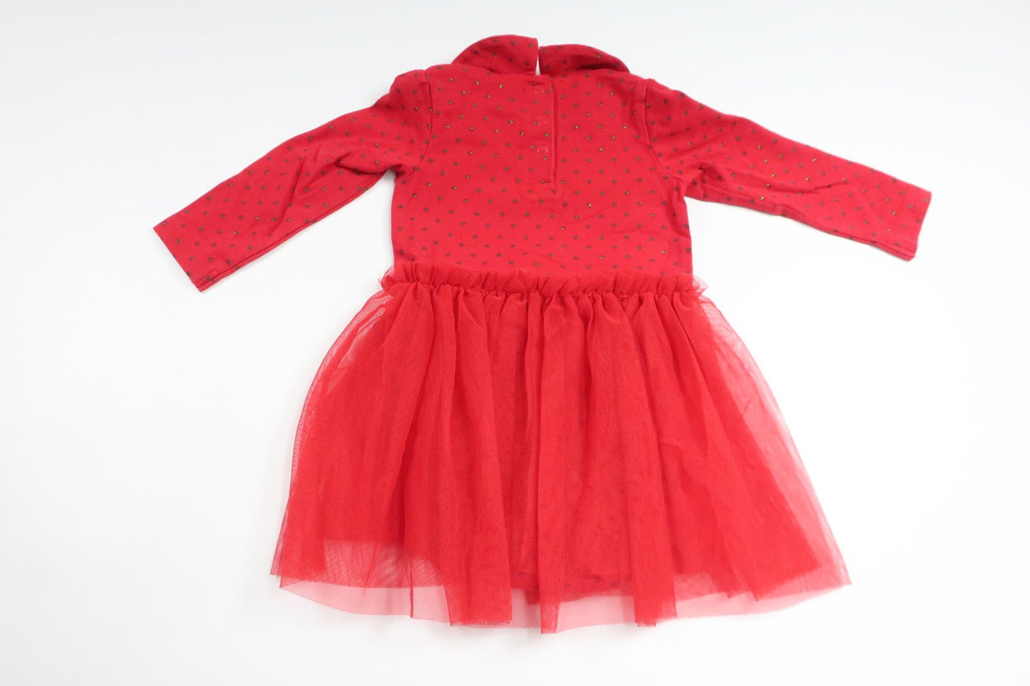 Kjole fra Ellos - Størrelse 74/80 - Rød