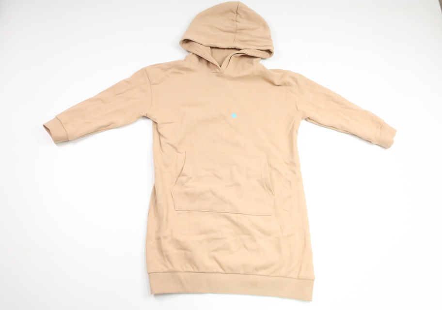 Kjole med hætte fra Lager 157 - Størrelse 120 - Beige