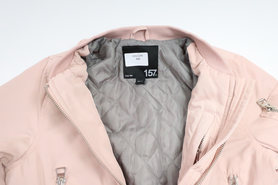 Bomberjakke fra Lager 157 - Størrelse 120 - Lyserød