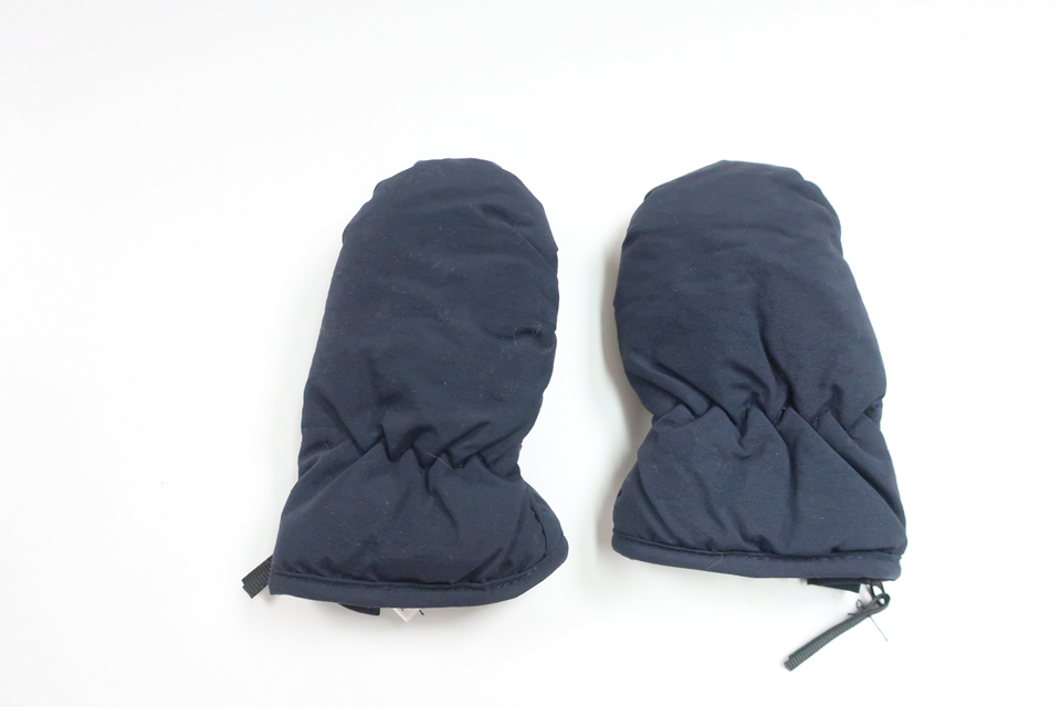 Fleeceforede vanter fra Unknown - Størrelse 74/80 - Marineblå