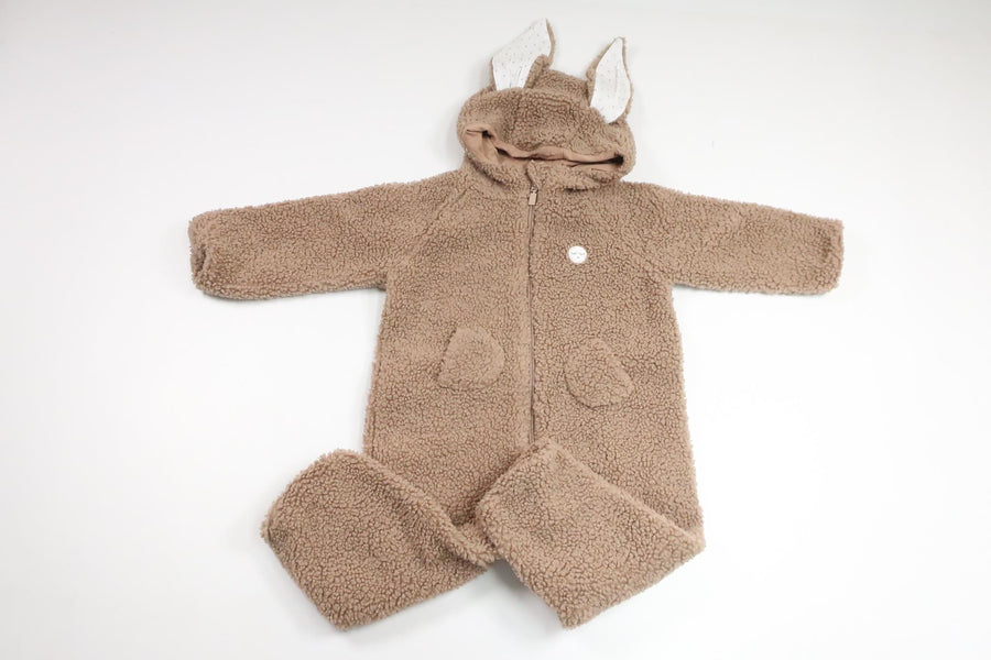 Kaninjumpsuit fra Livly - Størrelse 74/80 - Beige