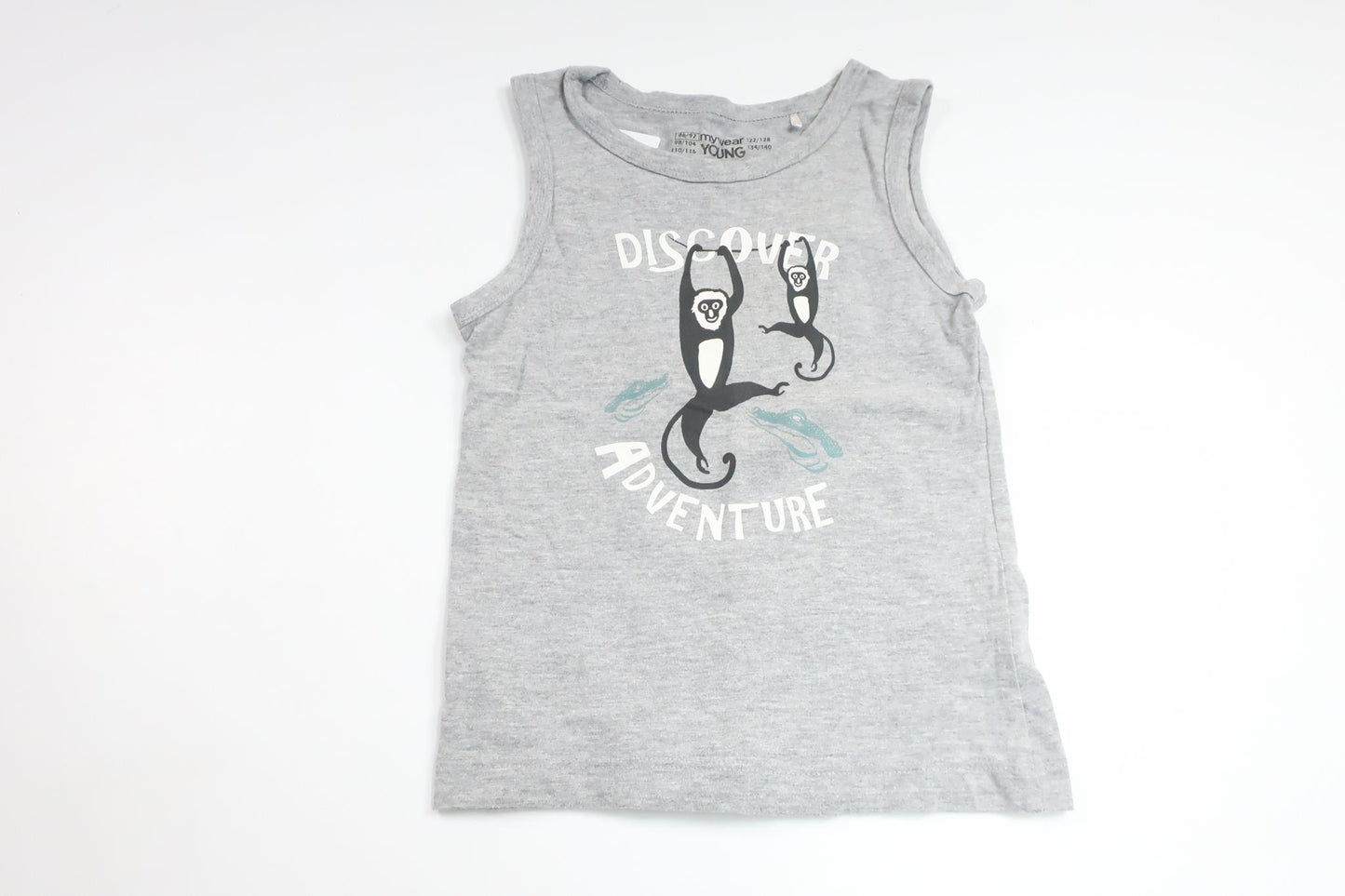 Tanktop fra My Wear Young - Størrelse 86/92 - Grå