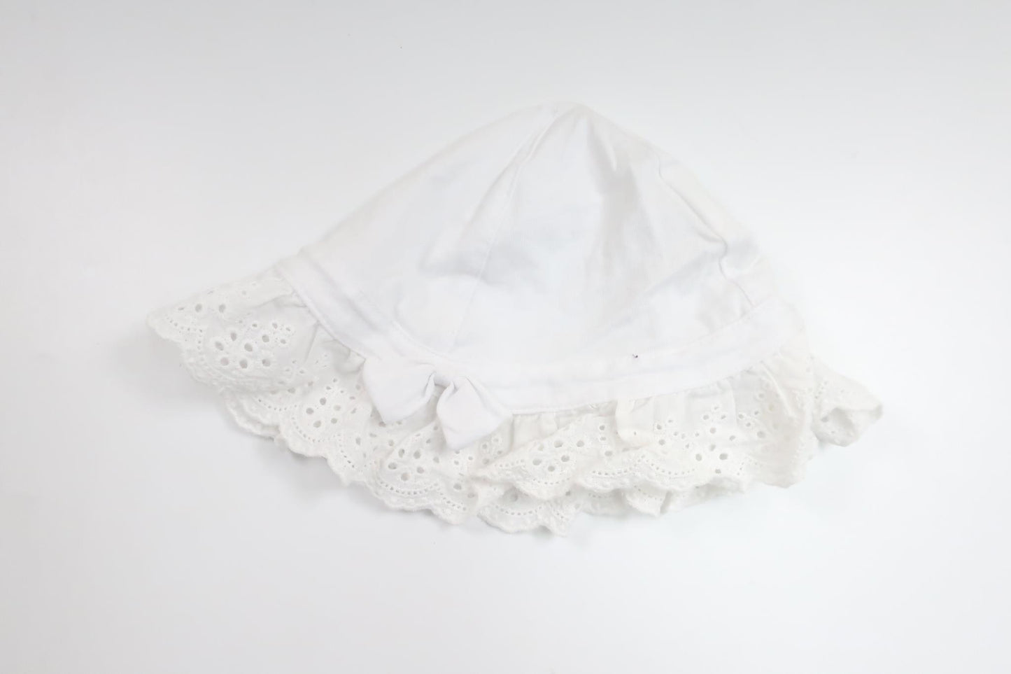 Solhat fra Cubus - Størrelse 74/80 - Hvid