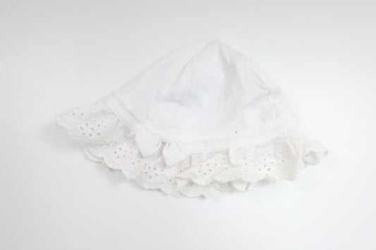 Solhat fra Cubus - Størrelse 74/80 - Hvid