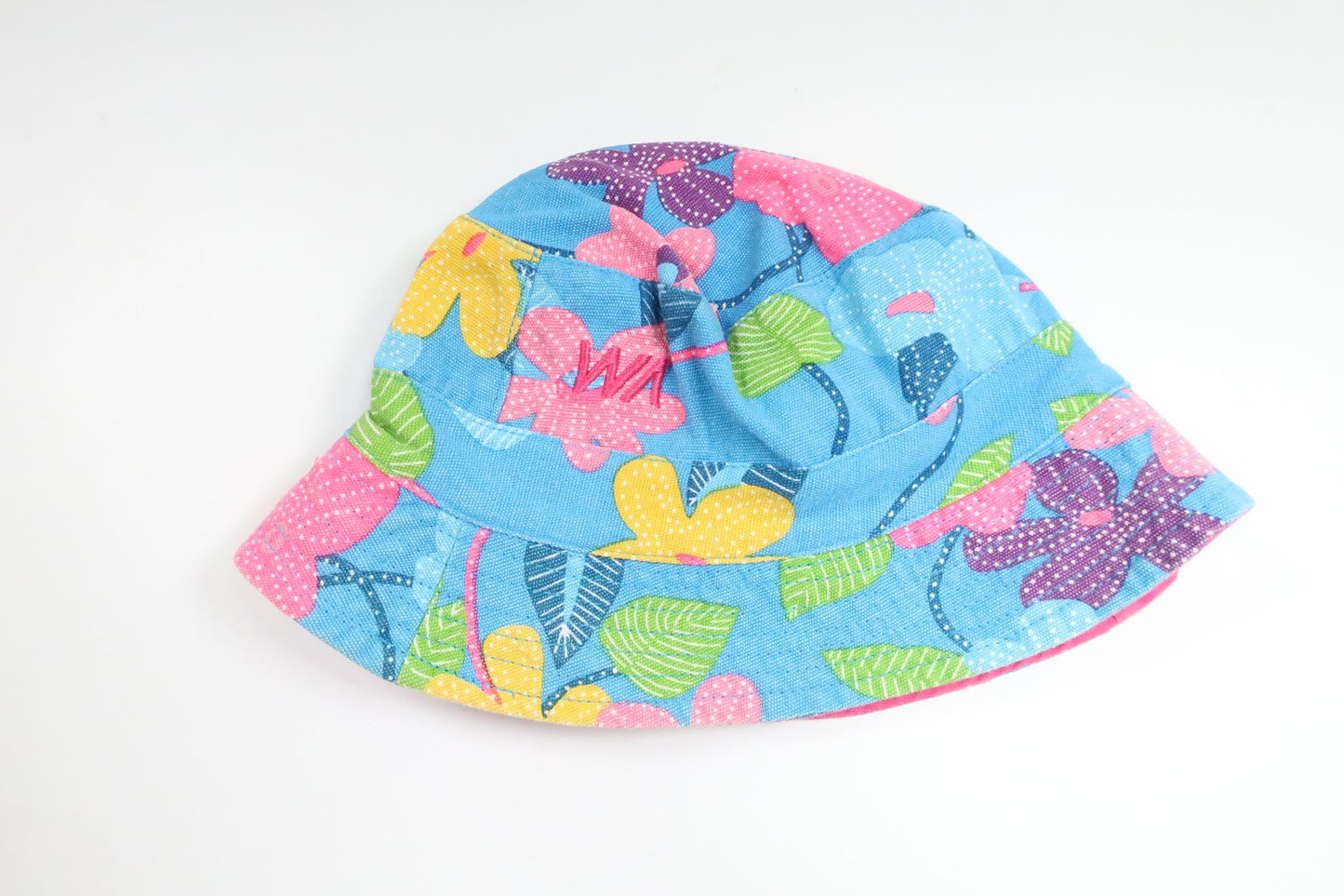 Blomsterprintet solhat fra Warp - Størrelse 68/74 - Multifarvet
