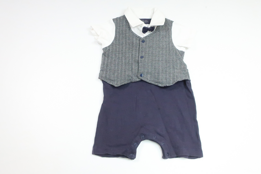 Heldragt fra Next - Størrelse 92 - Marineblå