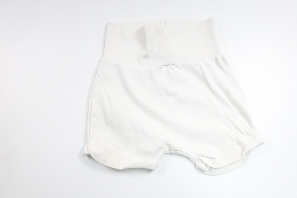 Shorts fra H&M - Størrelse 74 - Hvid