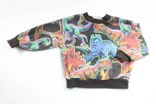 Sweatshirt fra H&M - Størrelse 92 - Multifarvet