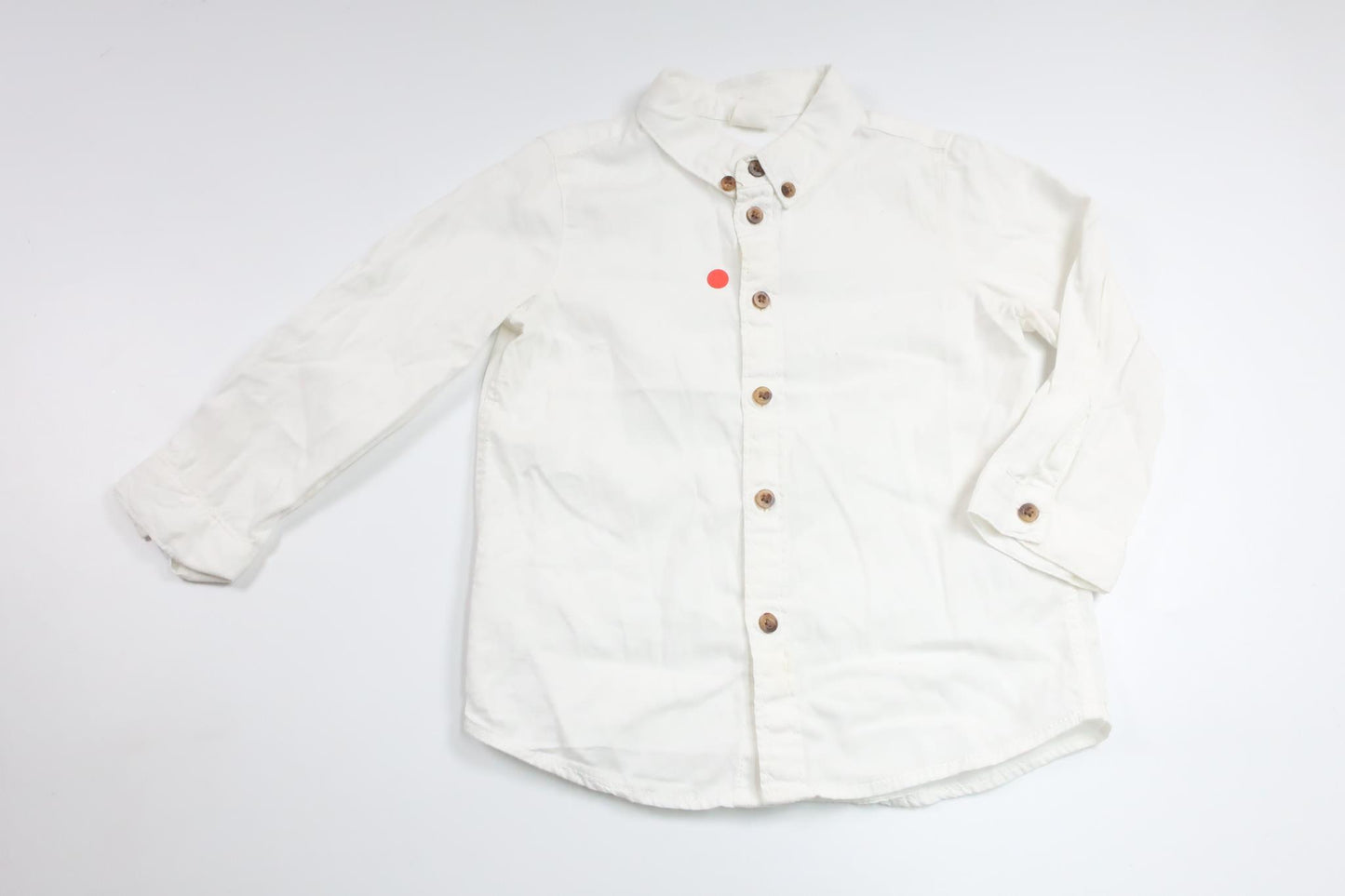 Skjorte fra H&M - Størrelse 92 - Off-white