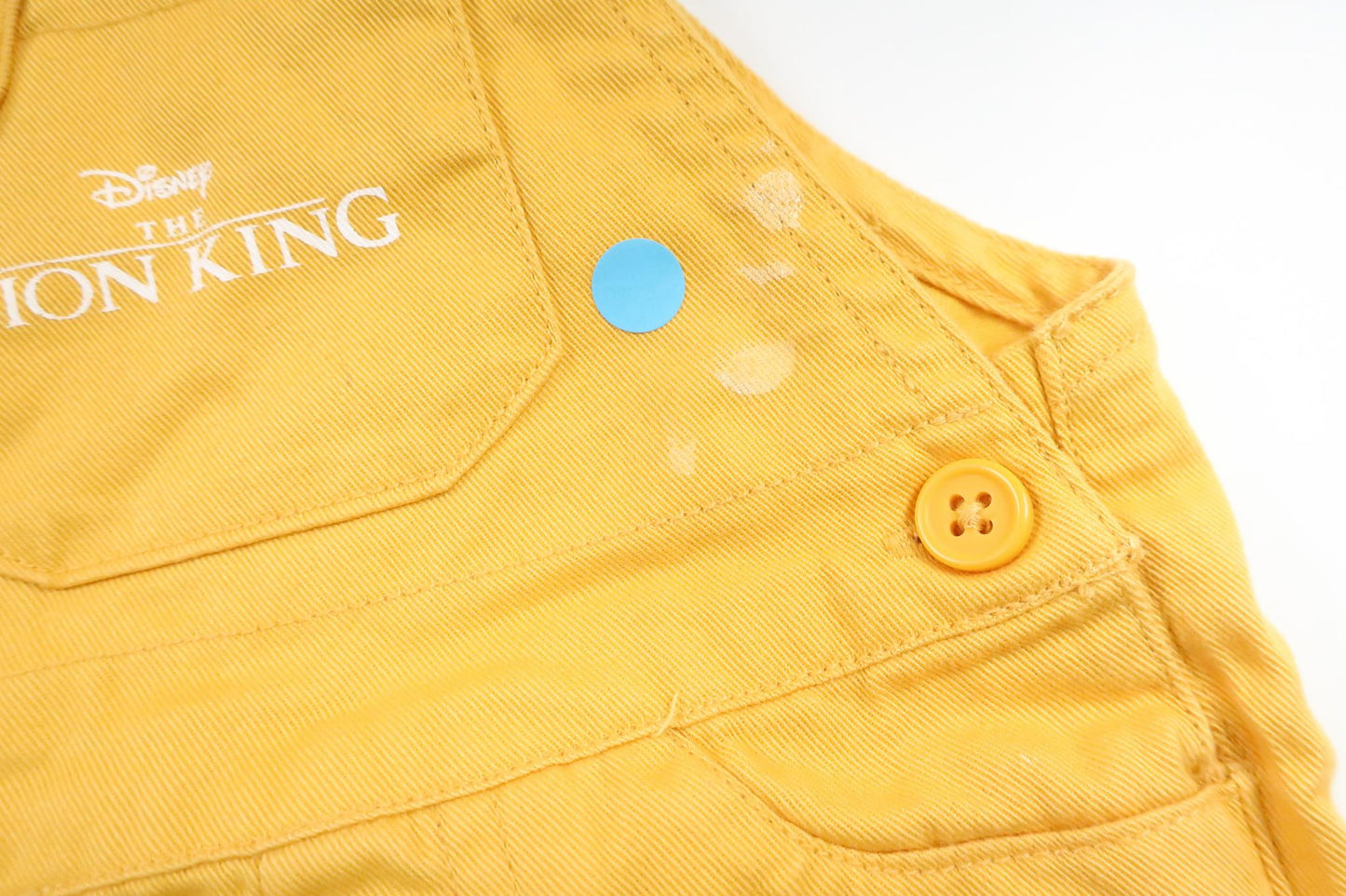 Disney Løvernes Konge Bib Shorts - Størrelse 68 - Gul