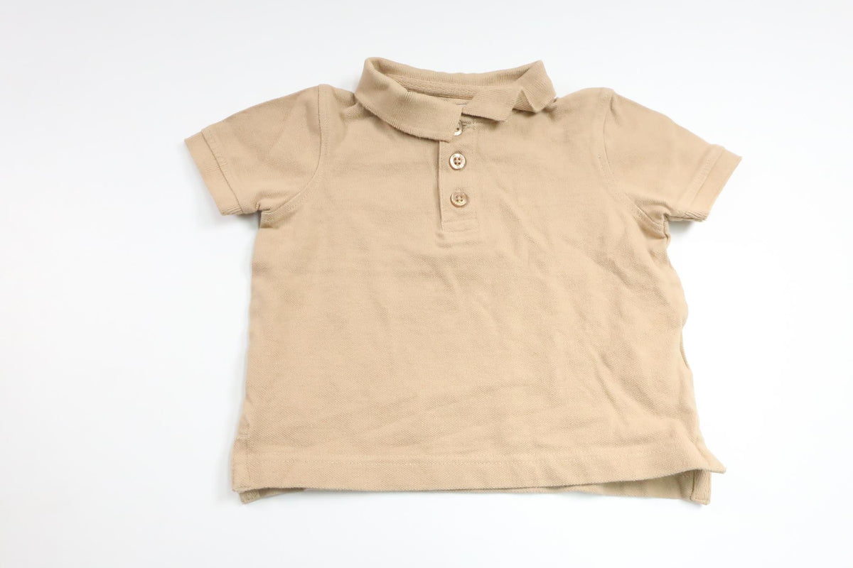 Poloshirt fra Lager 157 - Størrelse 90 - Beige