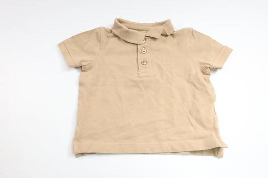 Poloshirt fra Lager 157 - Størrelse 90 - Beige