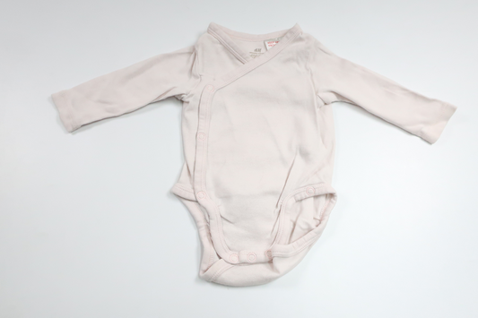 Wrap-body fra H&M - Størrelse 56 - Lyserød