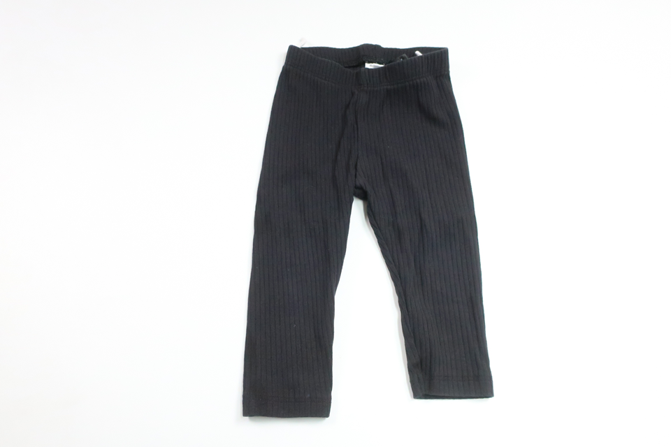Ribbede bukser fra H&M - Størrelse 74 - Sort