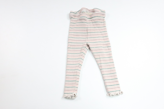 Ribbede bukser fra Sweetie - Størrelse 56/62 - Pink