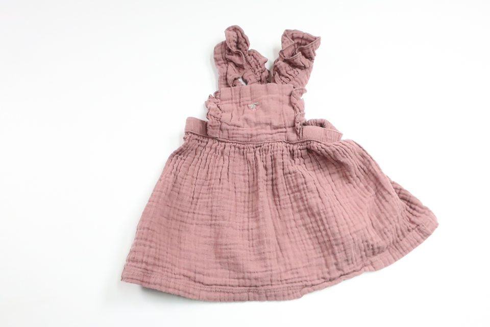 Strømpeholdernederdel fra H&M - Størrelse 62 - Lilla