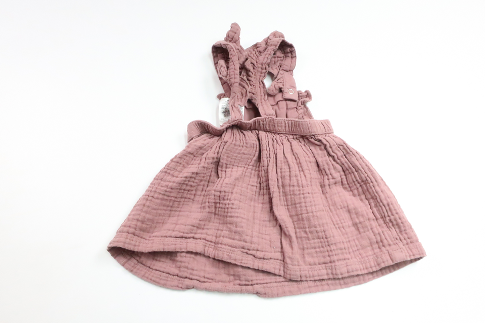 Strømpeholdernederdel fra H&M - Størrelse 62 - Lilla