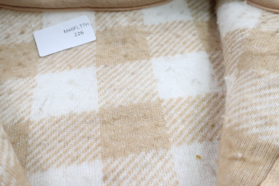 Ternet teddyjakke fra Dunnes Stores - Størrelse 62/68 - Beige