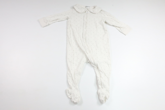 Pyjamas fra H&M - Størrelse 74 - Hvid