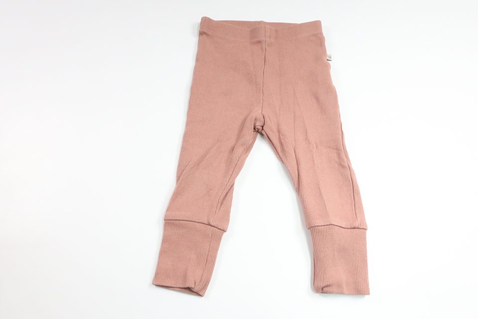 Ribbede bukser fra BEBE - Størrelse 70 - Pink