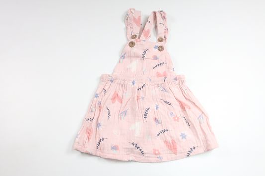 Strømpeholdernederdel fra Lupilu - Størrelse 74 - Lyserød