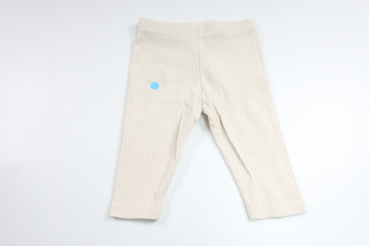 Ribbede bukser fra ICA I Love Eco - Størrelse 31 - Beige
