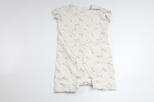 Pyjamas fra Lupilu - Størrelse 80 - Off-white