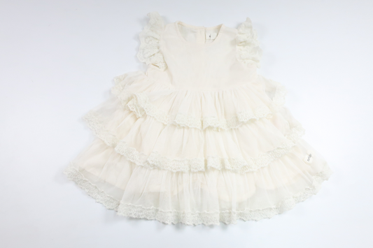 Tylkjole fra Newbie - Størrelse 74 - Off-white