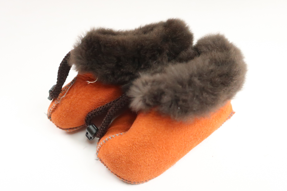 Støvletter fra Ukendt - Størrelse 62/68 - Orange