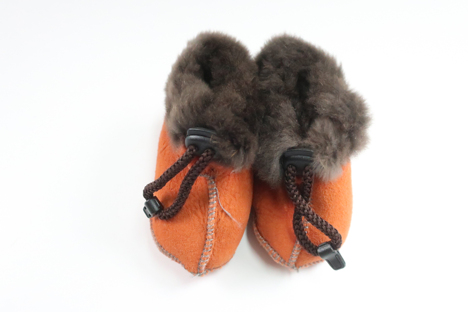 Støvletter fra Ukendt - Størrelse 62/68 - Orange